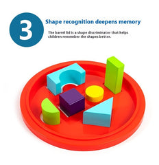 100 PCS Large Wooden Building Blocks for Kids – Colorful Montessori Stacking Bricks, Educational STEM Learning Toy Set for Toddlers & Children Ages 3+