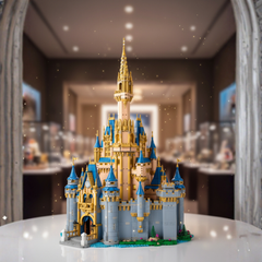 Princess Castle Building Blocks | 100th Anniversary City Street View Set