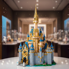 Princess Castle Building Blocks | 100th Anniversary City Street View Set